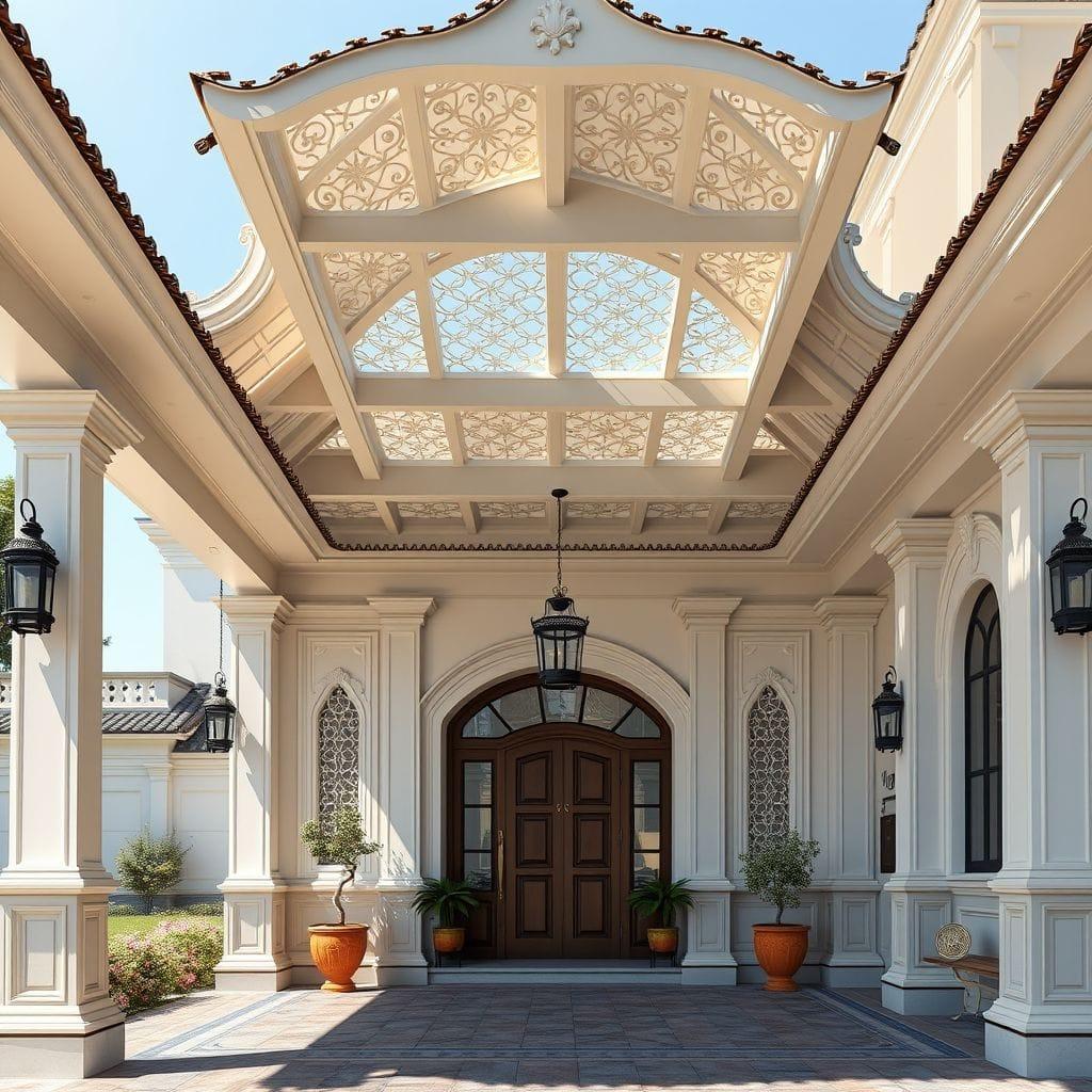 Traditional carport - AI Generated