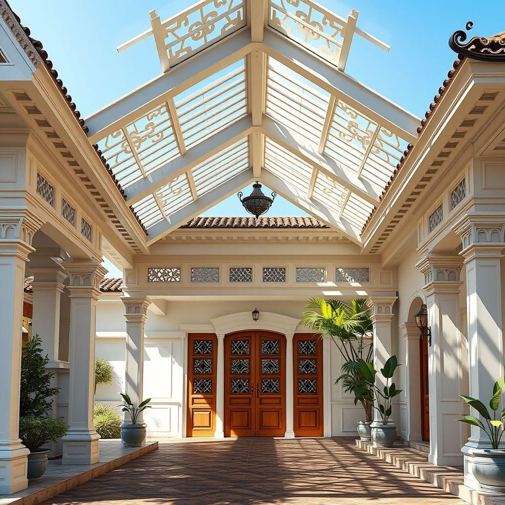 Traditional carport - AI Generated