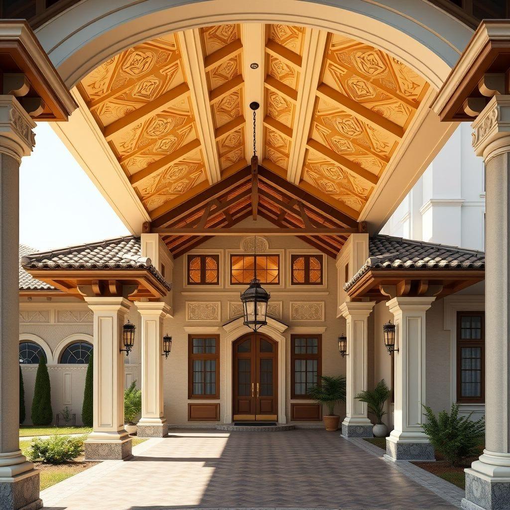 Traditional carport - AI Generated