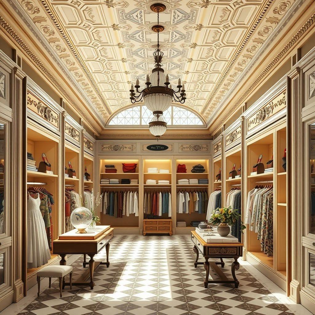 Traditional clothing store - AI Generated