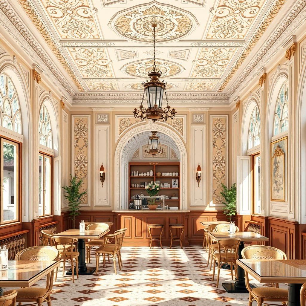 Traditional coffee shop - AI Generated