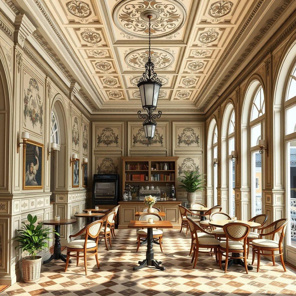 Traditional coffee shop - AI Generated