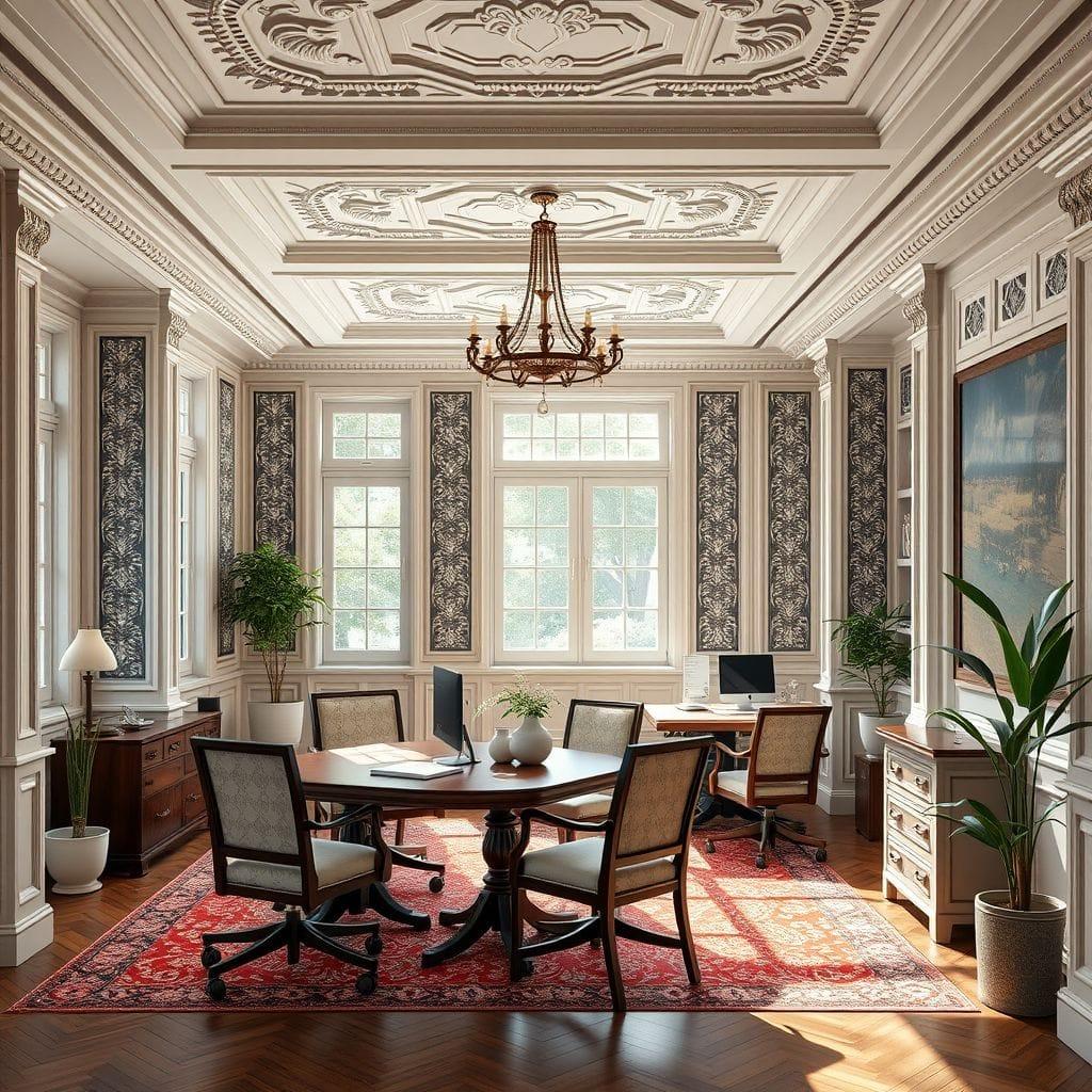 Traditional coworking space - AI Generated