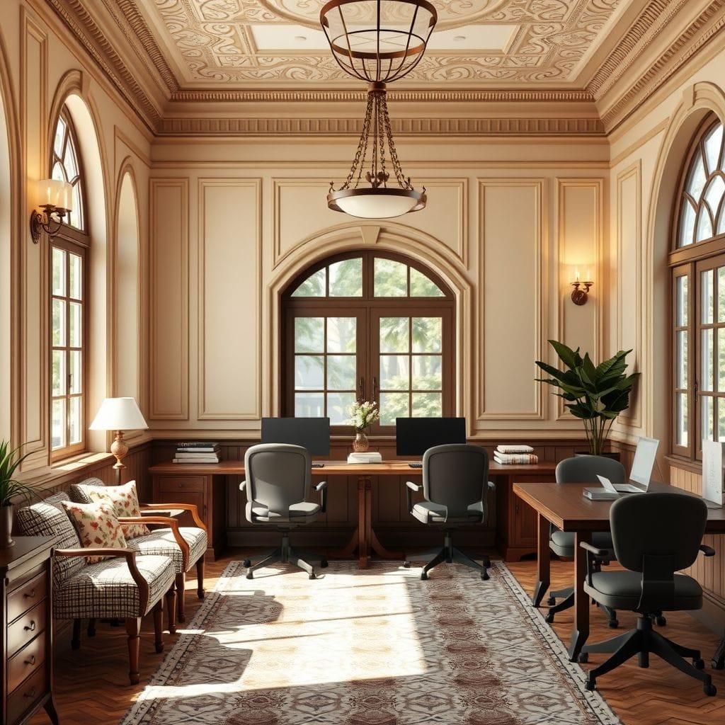 Traditional coworking space - AI Generated