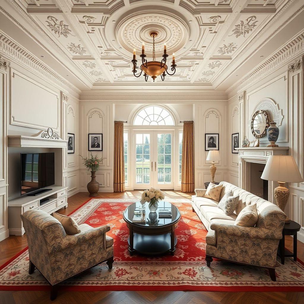 Traditional entertainment room - AI Generated