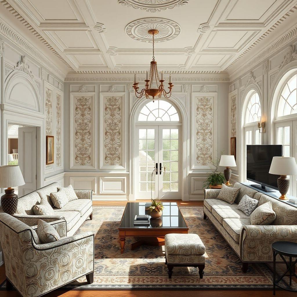 Traditional entertainment room - AI Generated