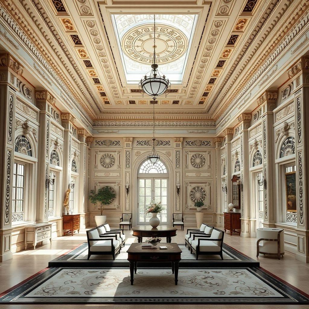 Traditional exhibition space - AI Generated