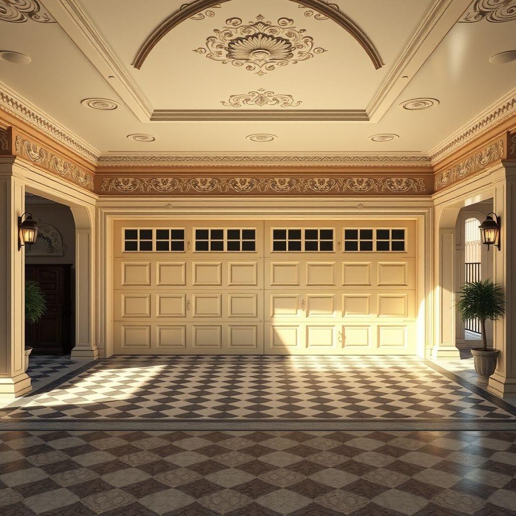 Traditional garage - AI Generated