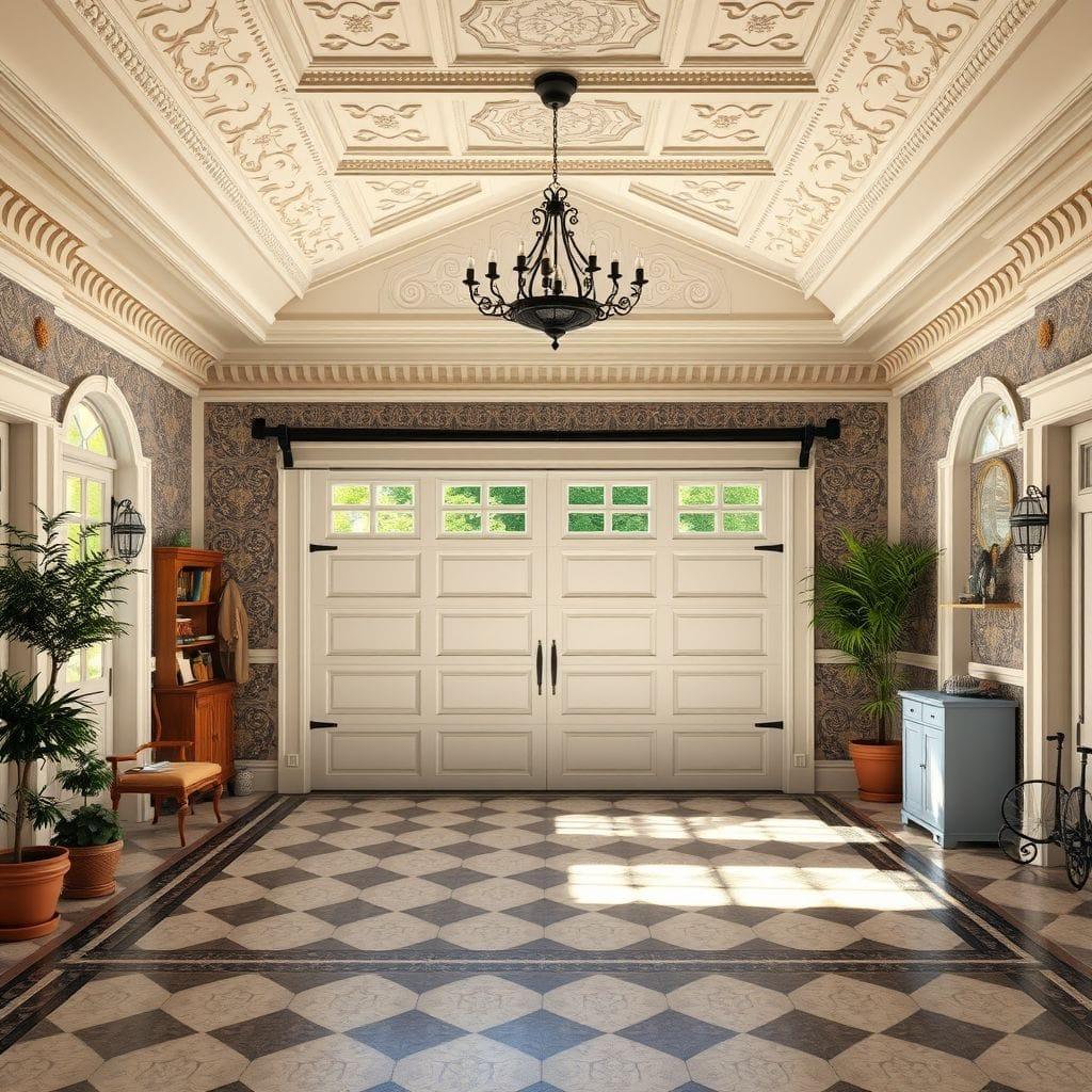 Traditional garage - AI Generated
