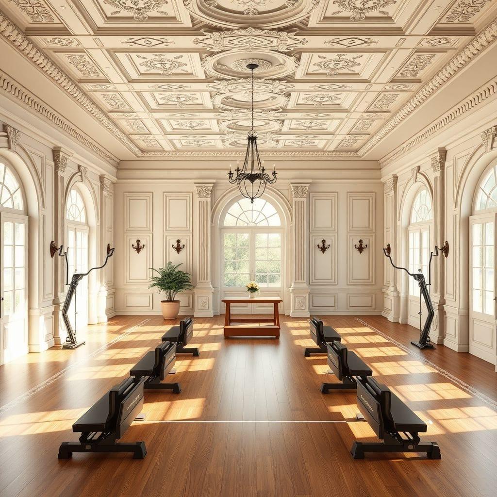 Traditional gym - AI Generated