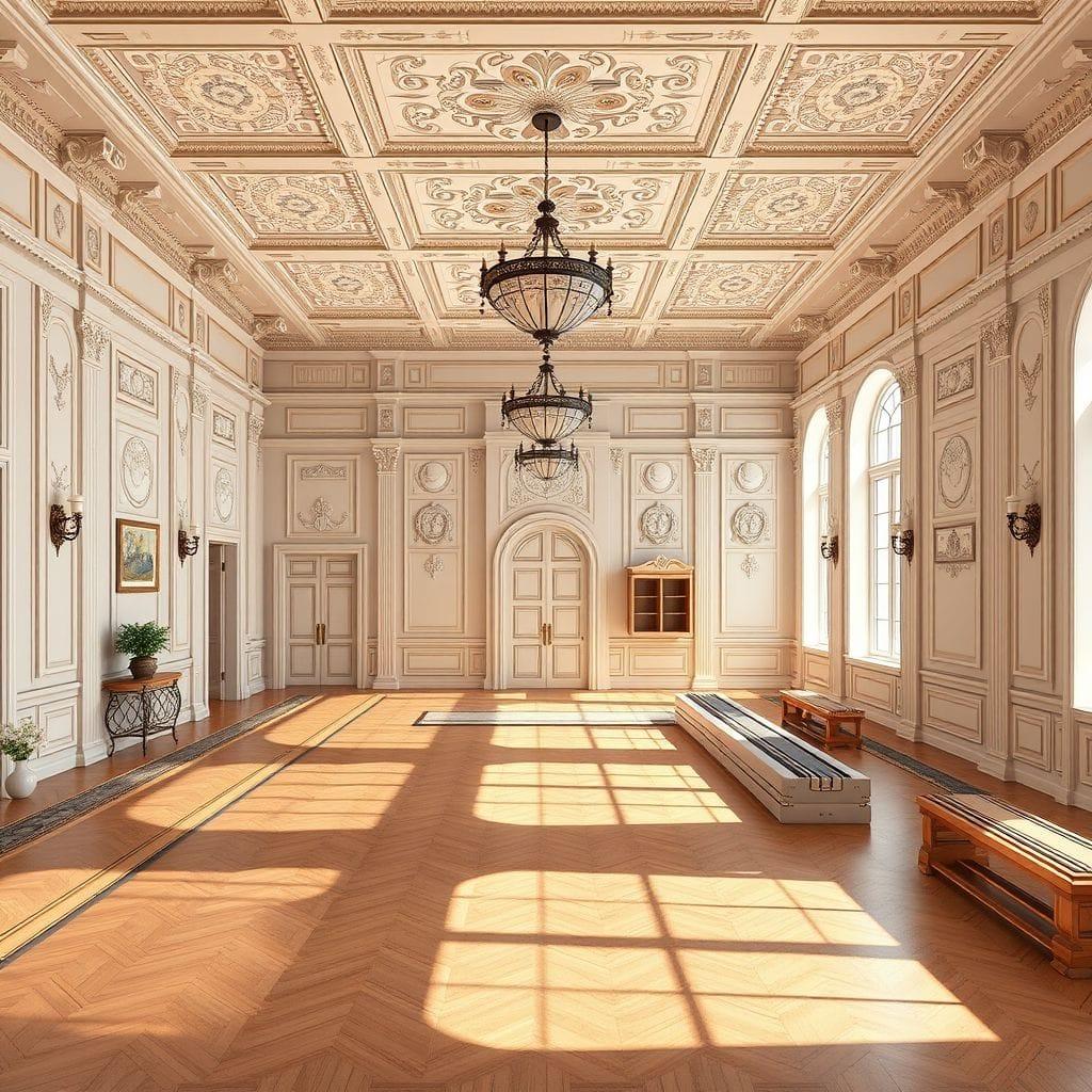 Traditional gym - AI Generated