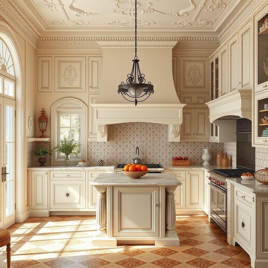 Traditional kitchen - AI Generated