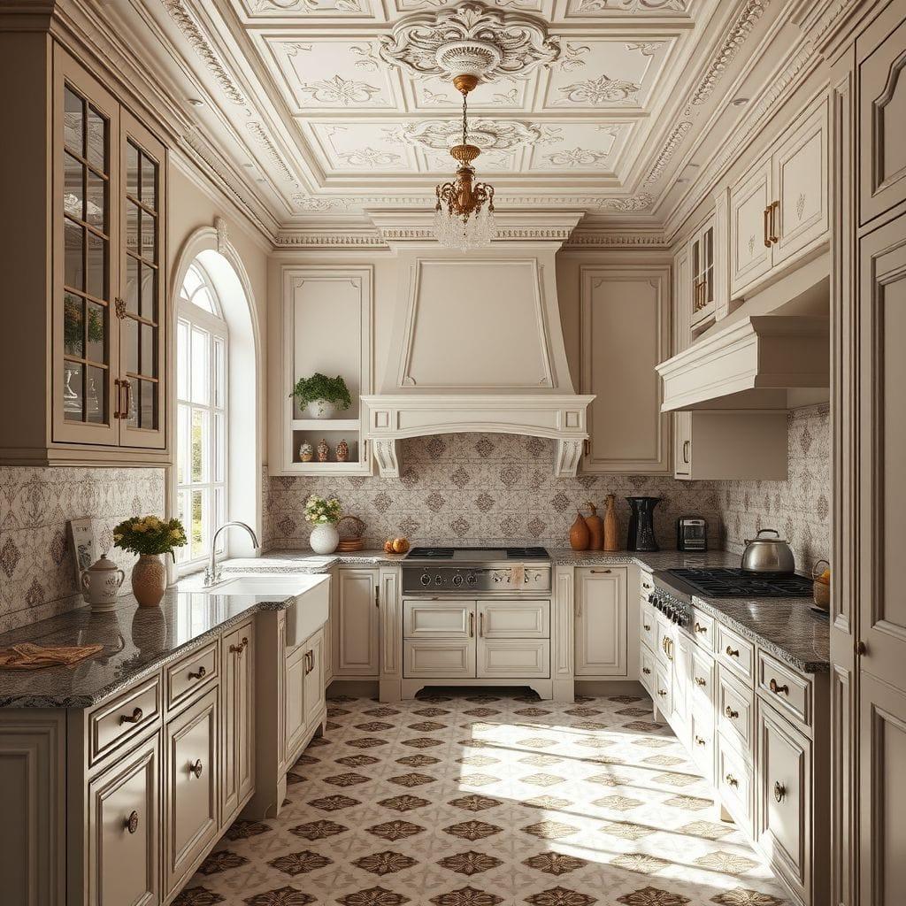 Traditional kitchen - AI Generated
