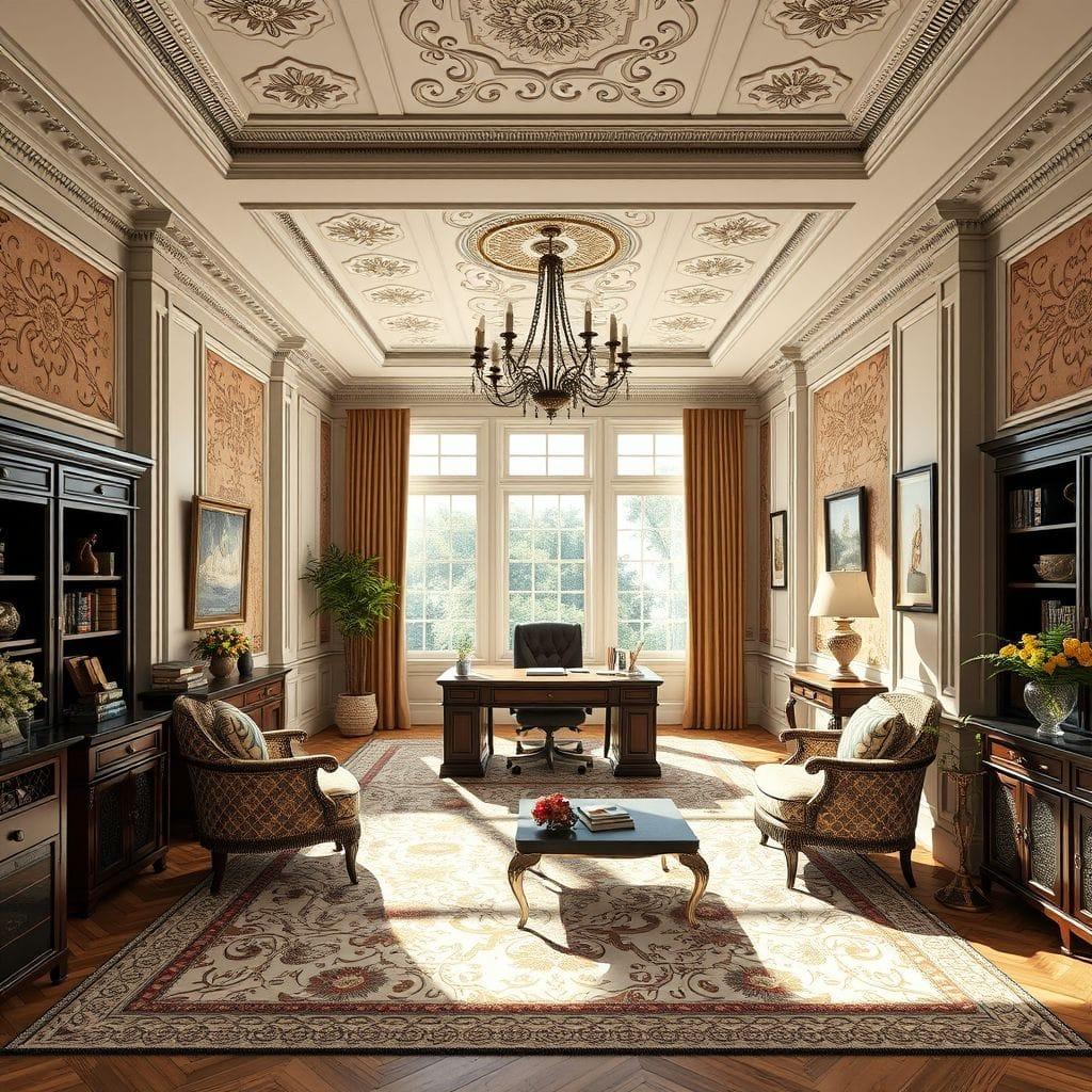 Traditional office - AI Generated