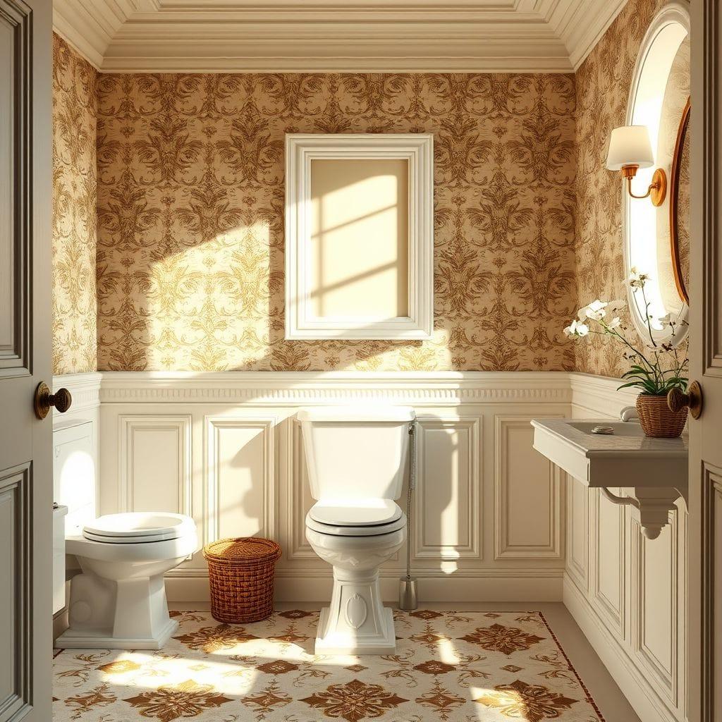 Traditional toilet - AI Generated