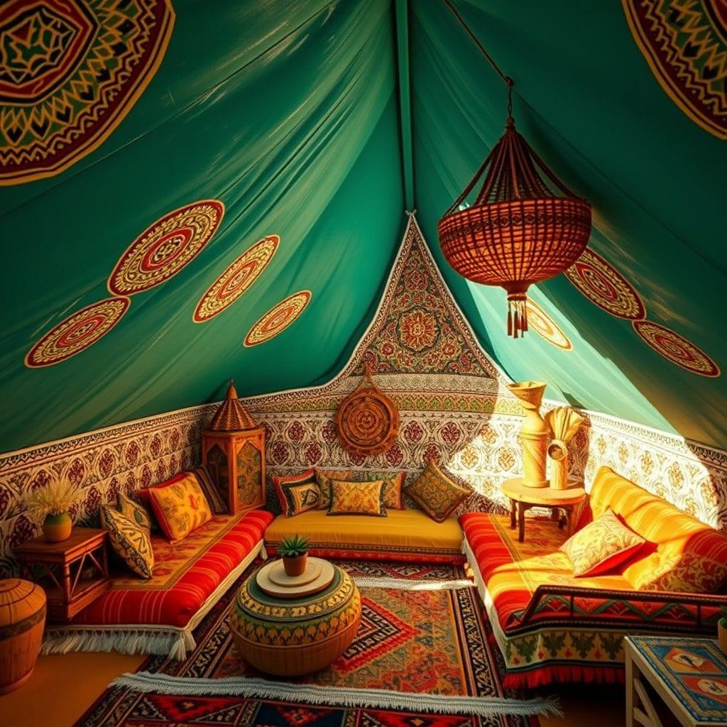 Tribal attic - AI Generated