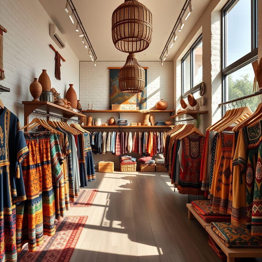 Tribal clothing store - AI Generated