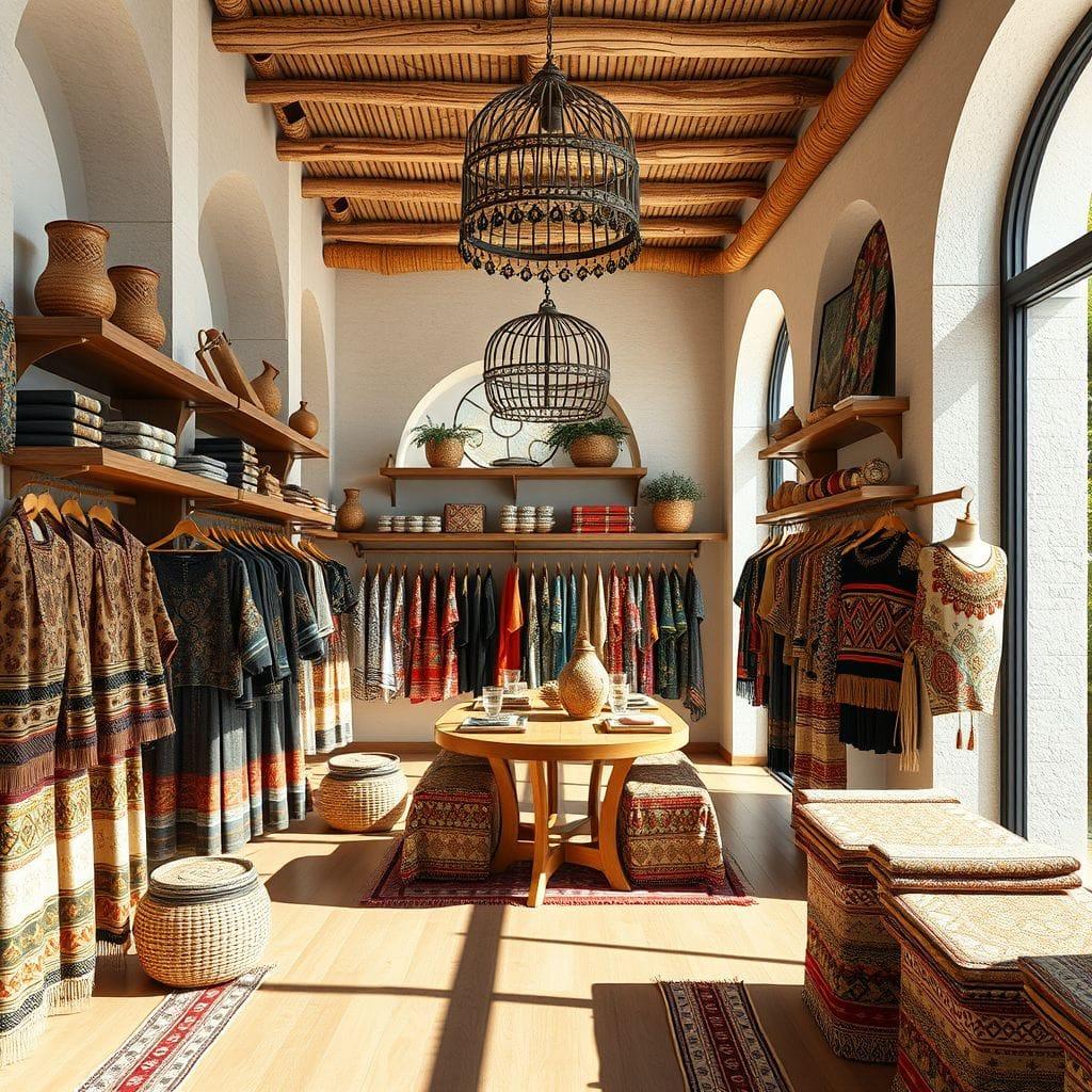 Tribal clothing store - AI Generated
