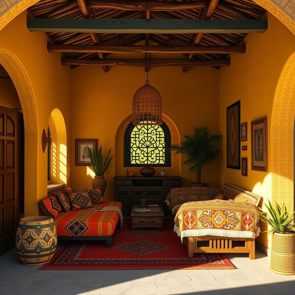 Tribal garage - AI Generated