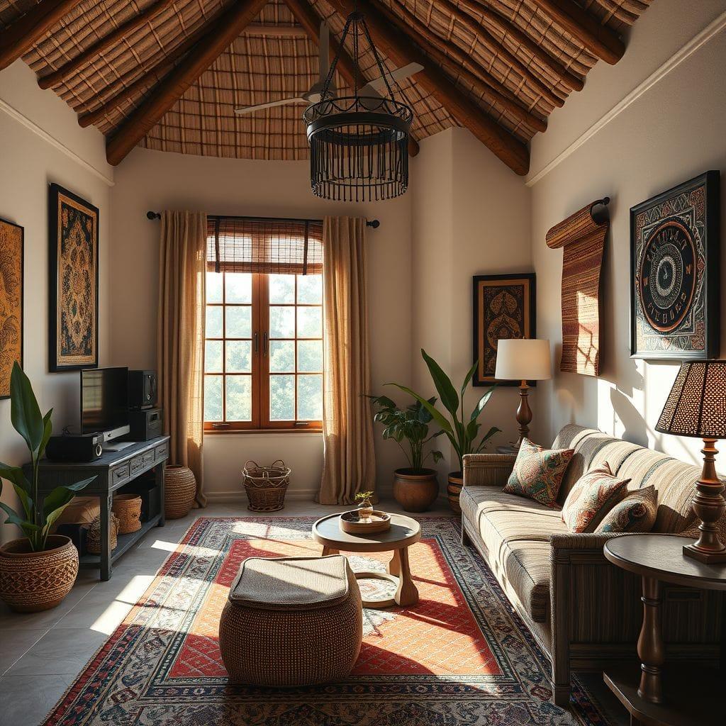 Tribal home office - AI Generated