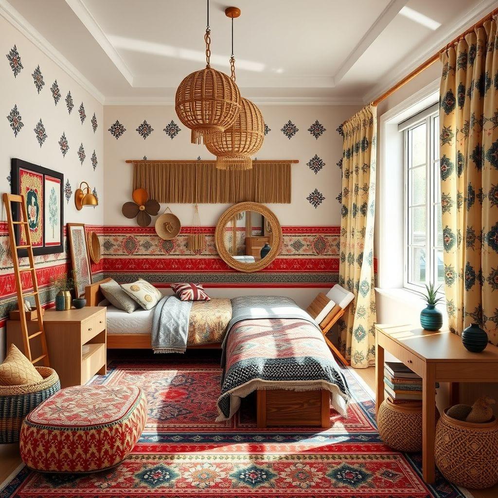 Tribal kids room - AI Generated