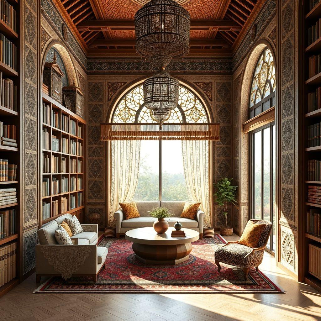 Tribal library - AI Generated