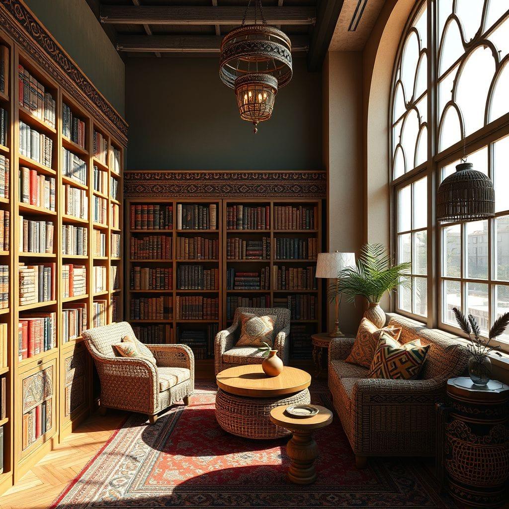 Tribal library - AI Generated