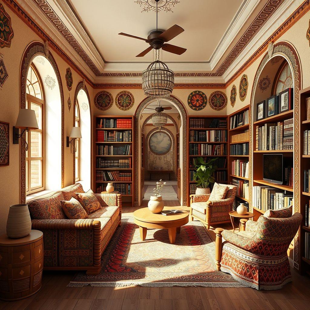 Tribal library - AI Generated