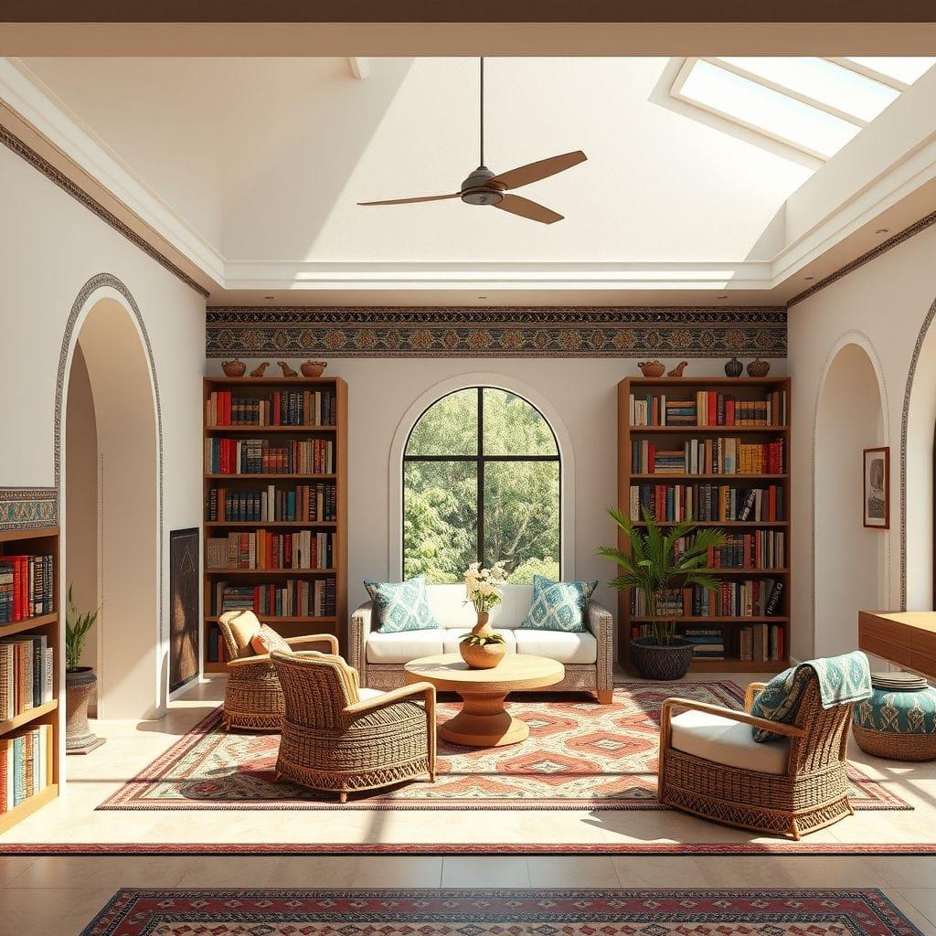 Tribal library - AI Generated