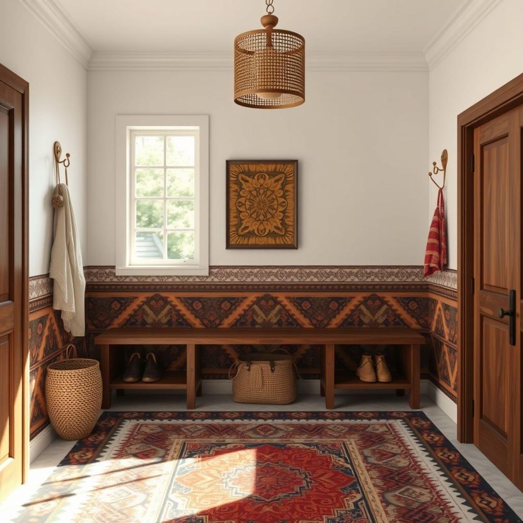 Tribal mudroom - AI Generated