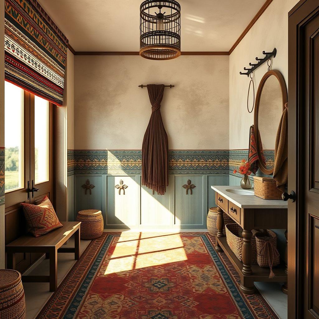 Tribal mudroom - AI Generated