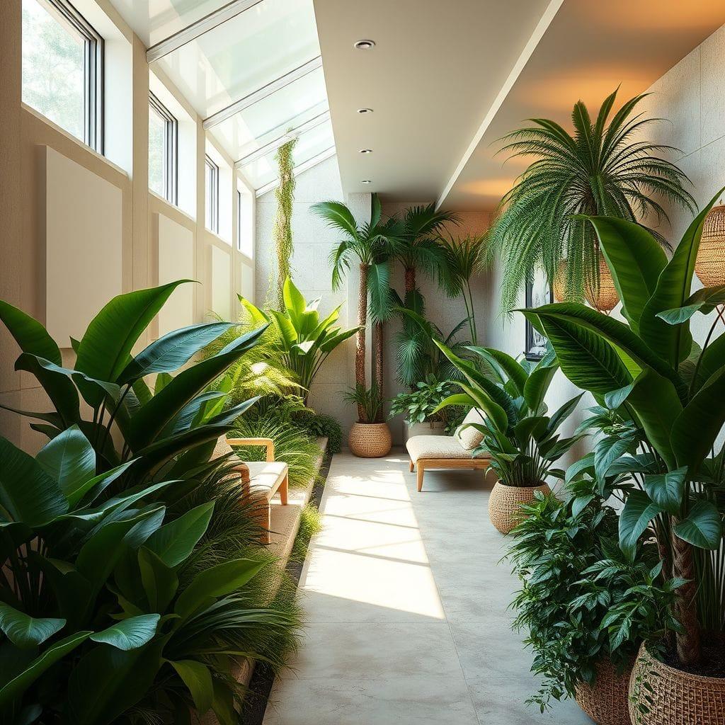 Tropical basement - AI Generated