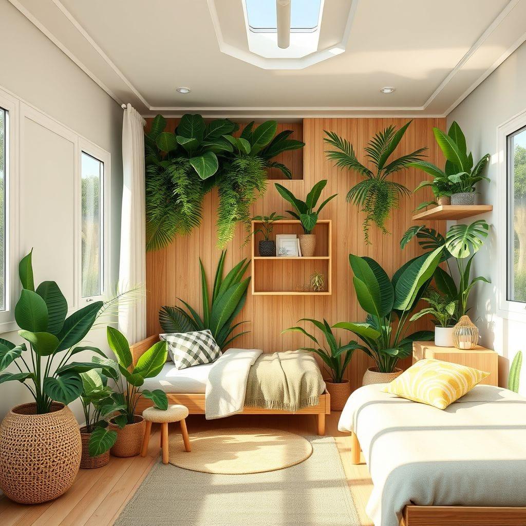 Tropical kids room - AI Generated