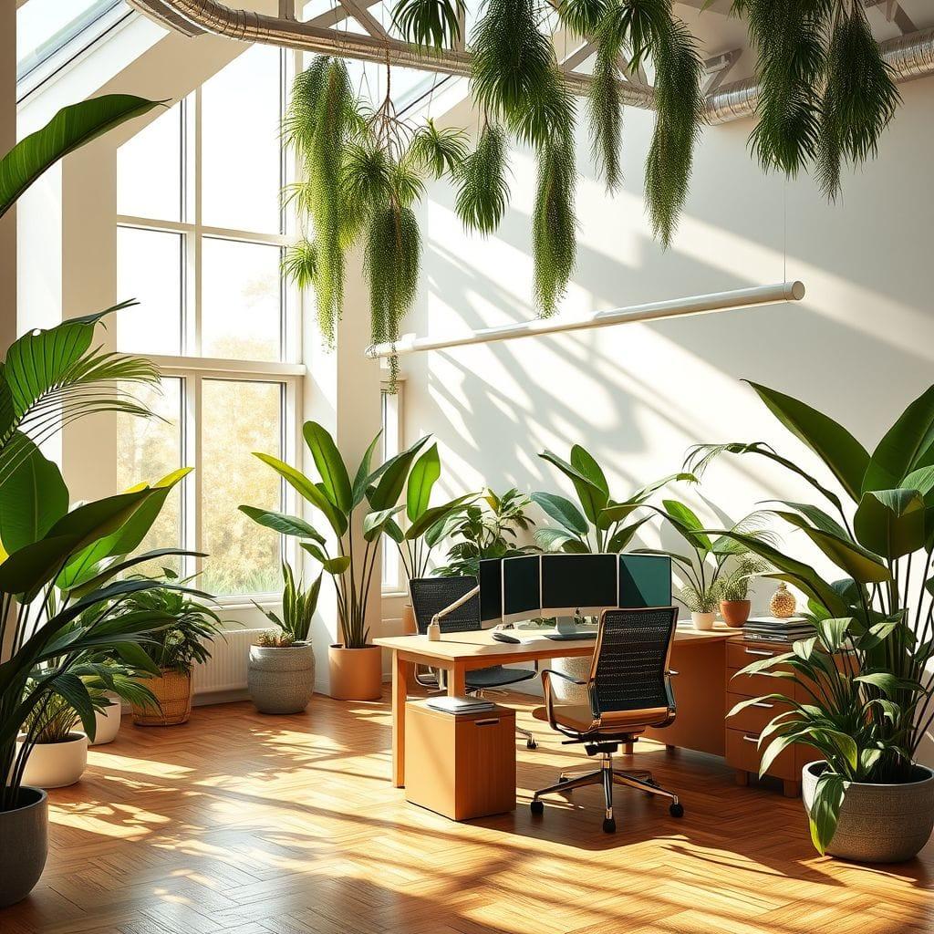 Tropical office - AI Generated