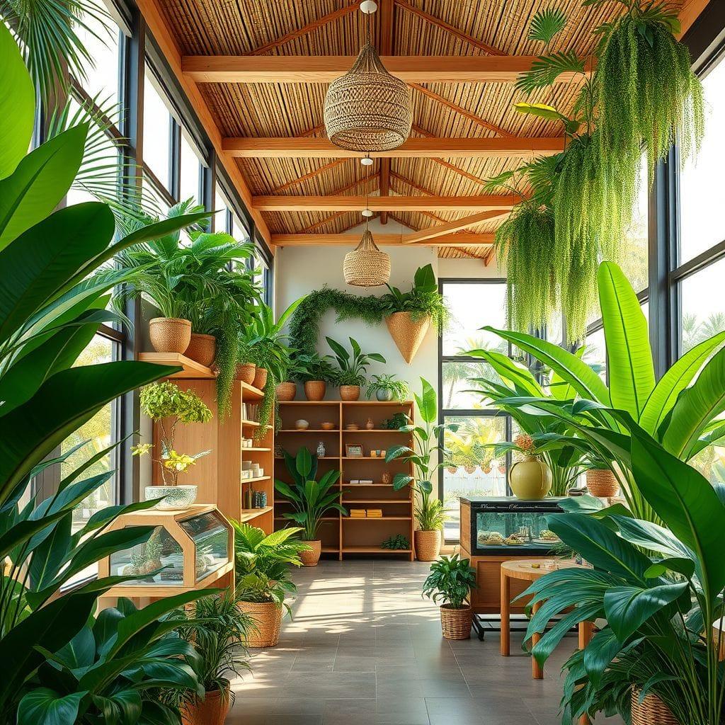 Tropical store - AI Generated