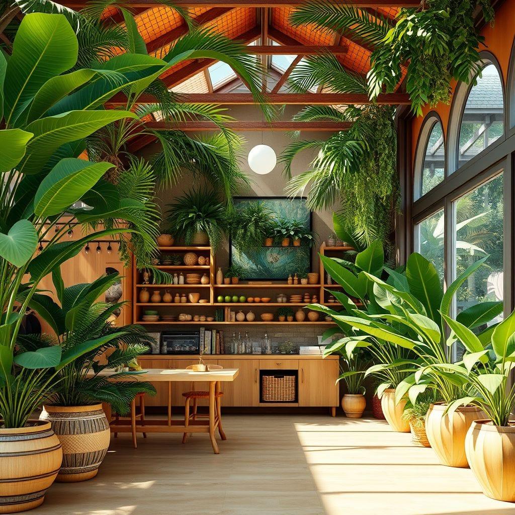 Tropical store - AI Generated