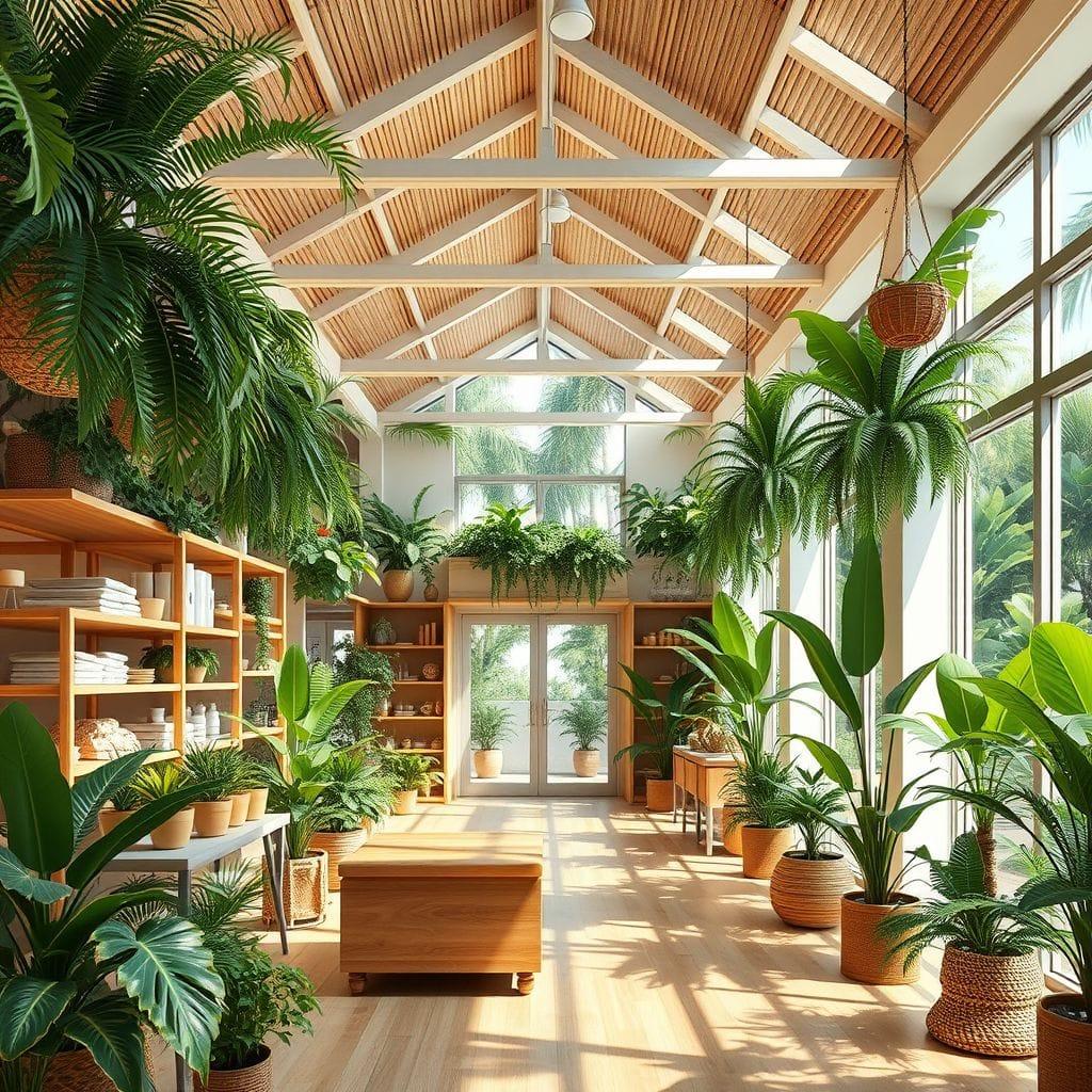 Tropical store - AI Generated