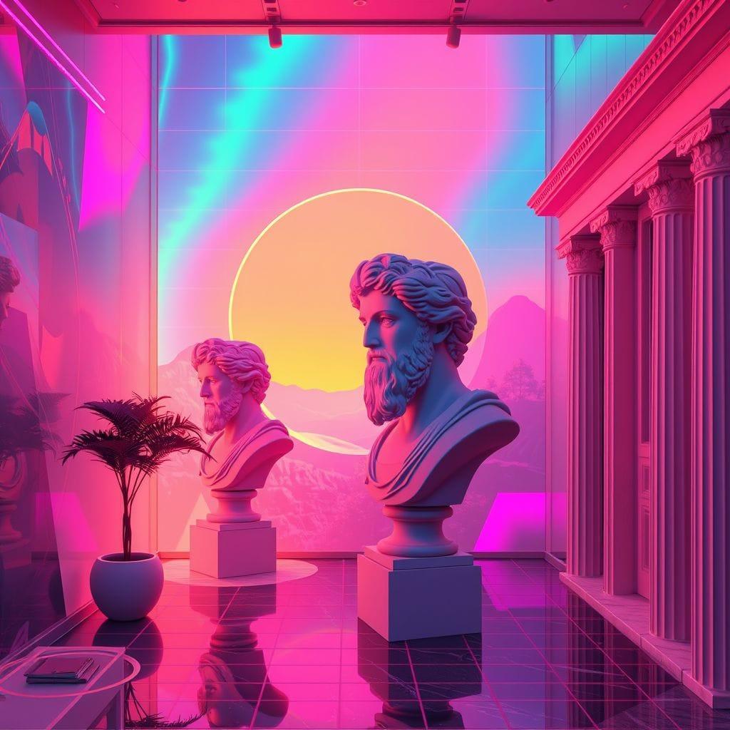 Vaporwave  - AI Generated