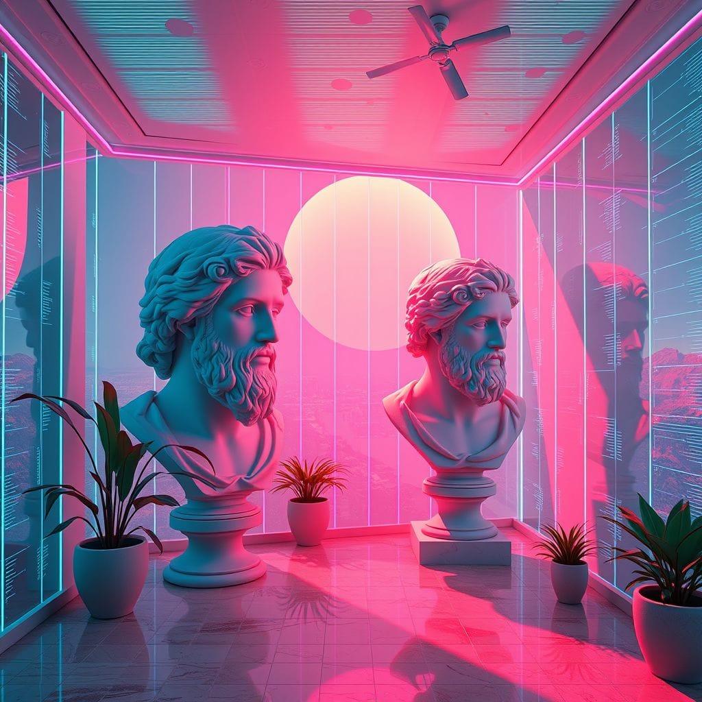 Vaporwave  - AI Generated