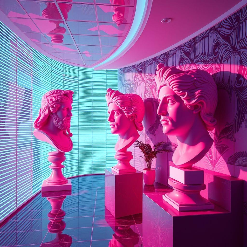 Vaporwave  - AI Generated