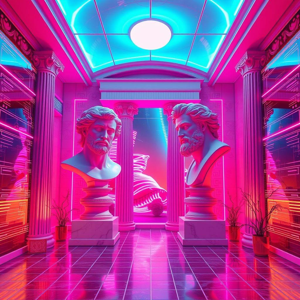Vaporwave  - AI Generated