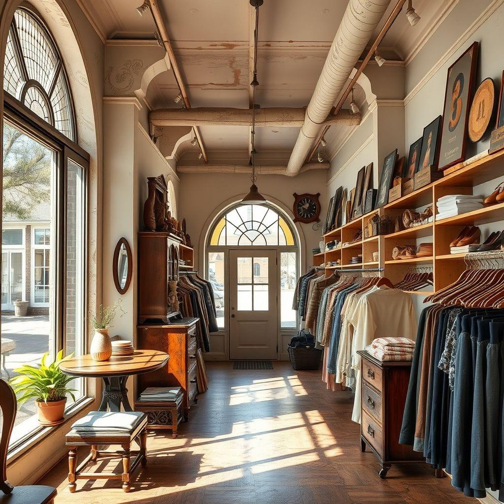 Vintage clothing store - AI Generated