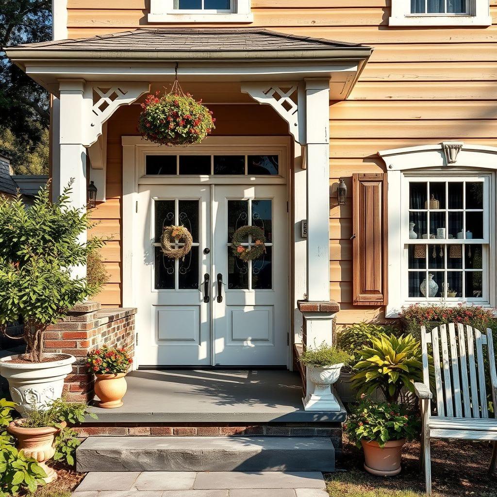 Vintage house exterior - AI Generated