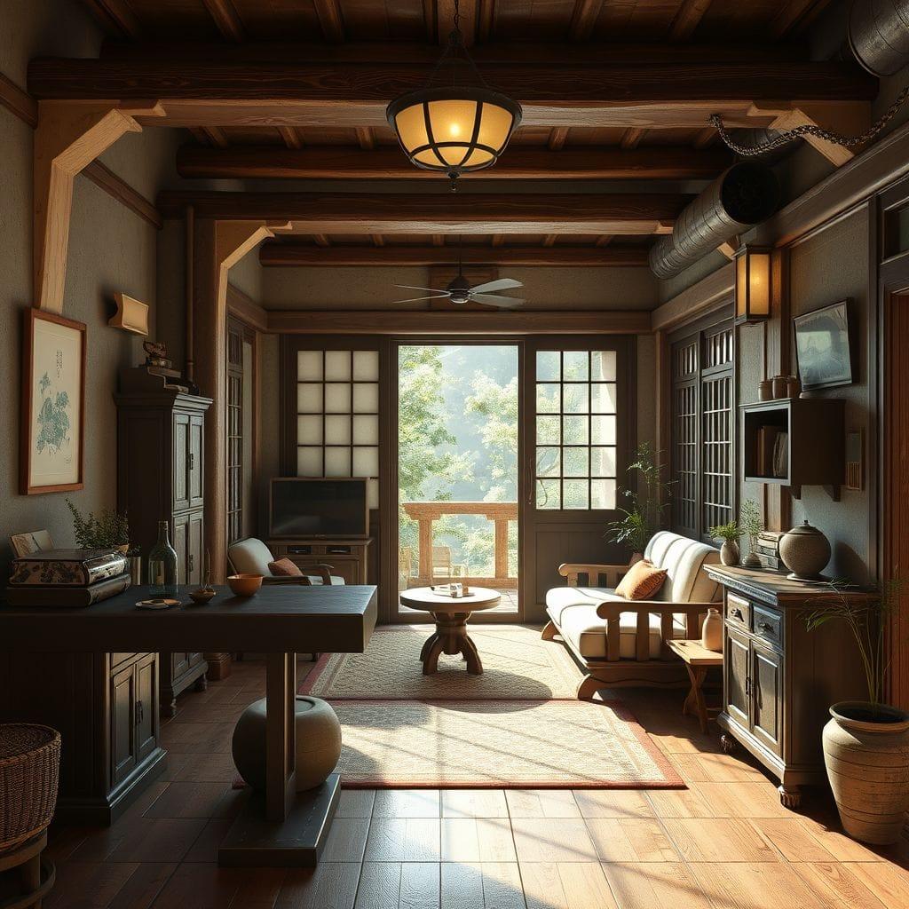 Vintage onsen - AI Generated