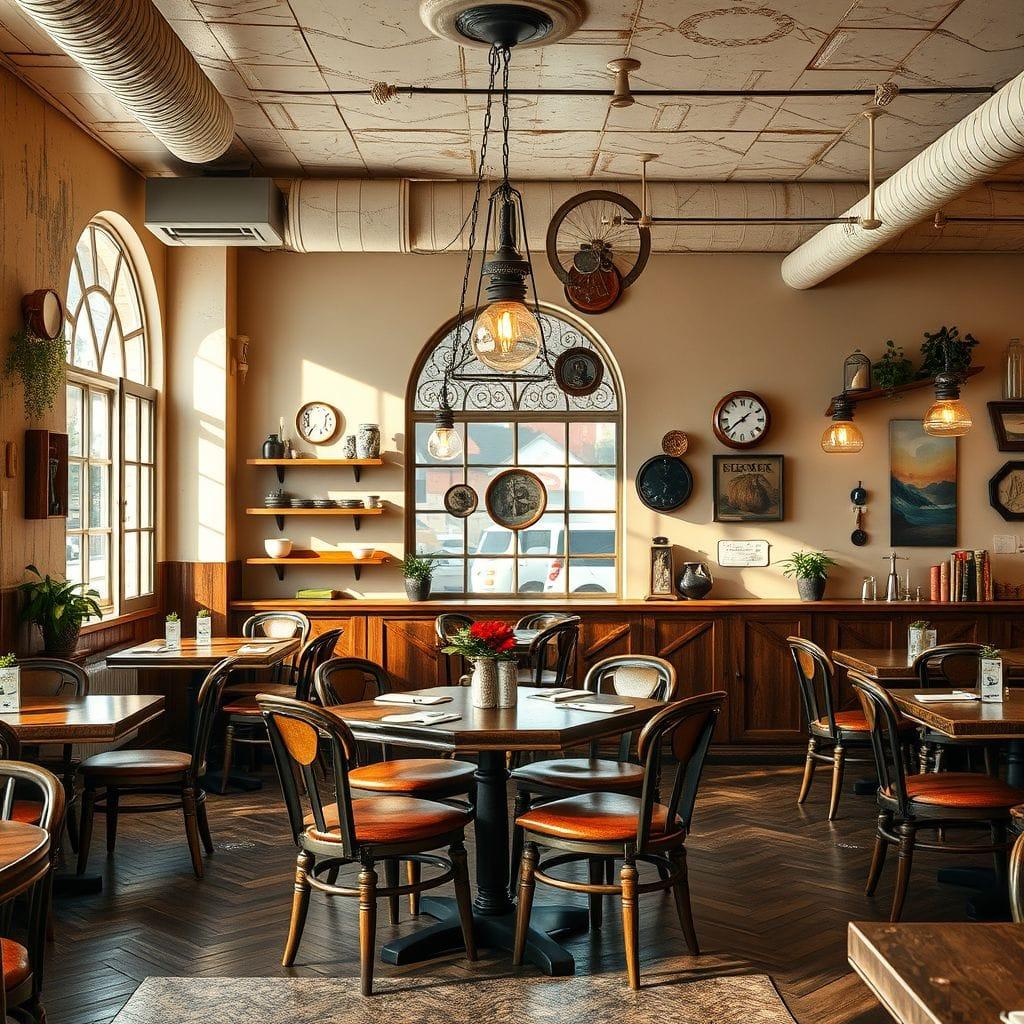 Vintage restaurant - AI Generated