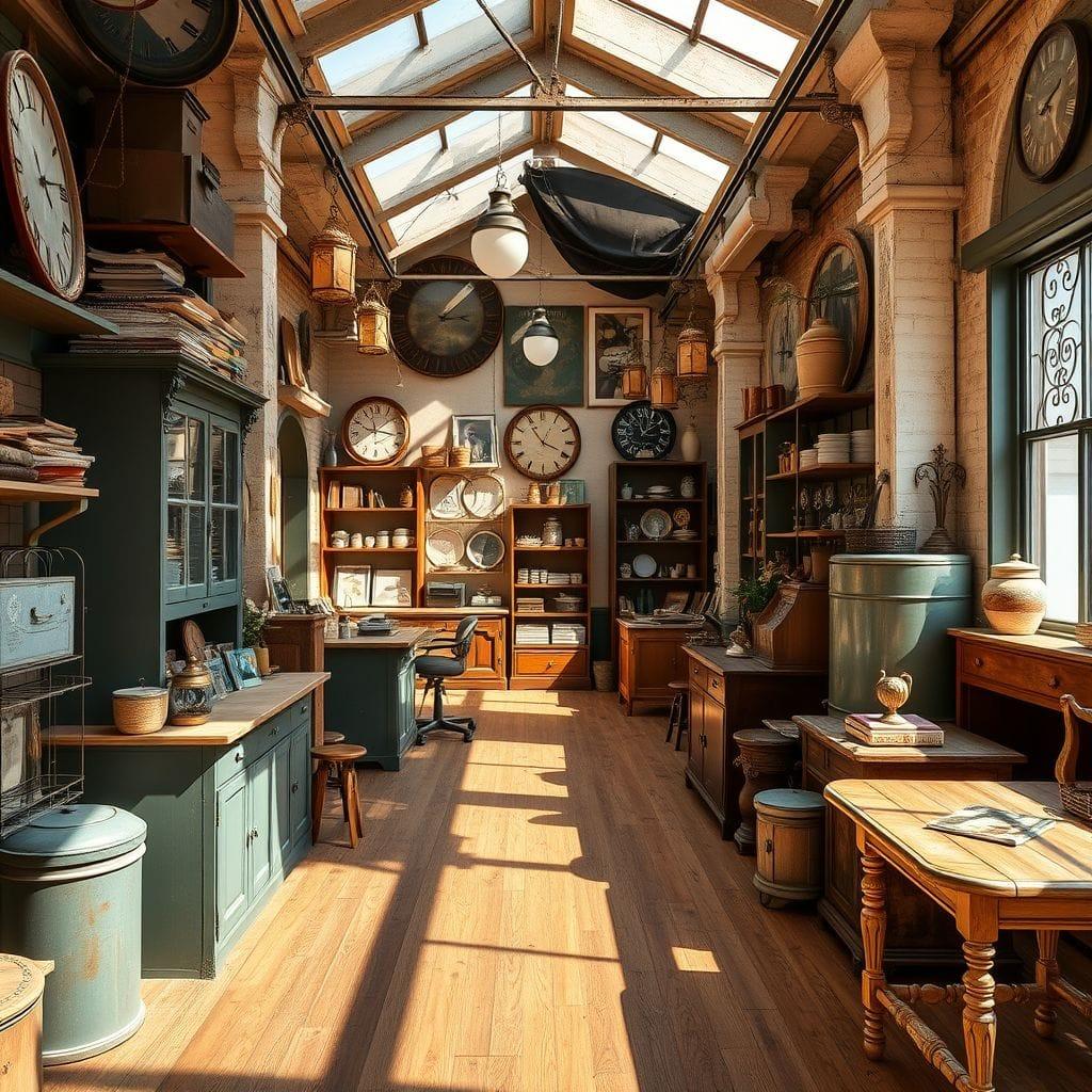 Vintage store - AI Generated