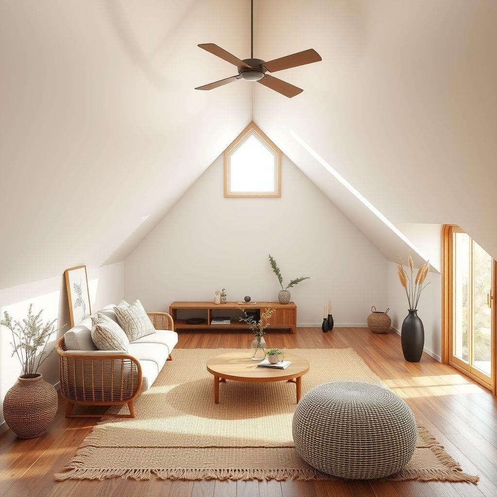 Zen attic - AI Generated