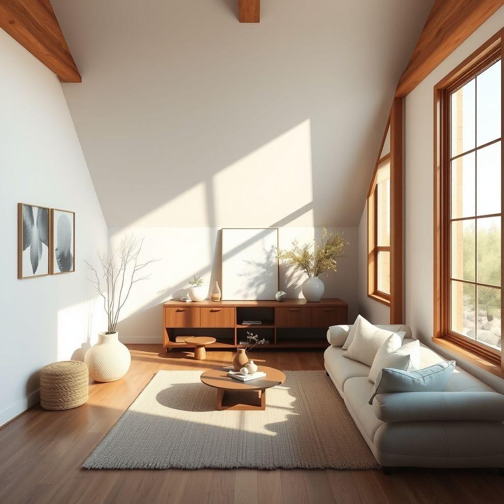 Zen attic - AI Generated