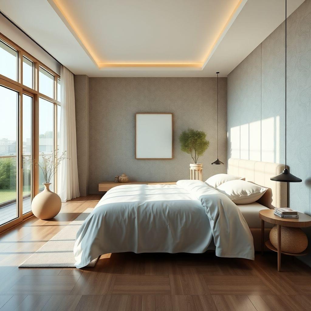 Zen bedroom - AI Generated
