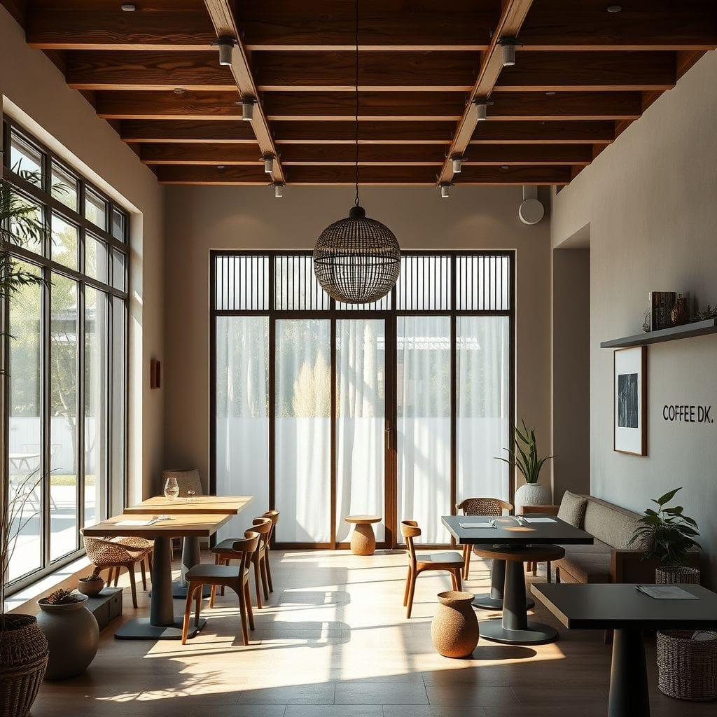 Zen coffee shop - AI Generated
